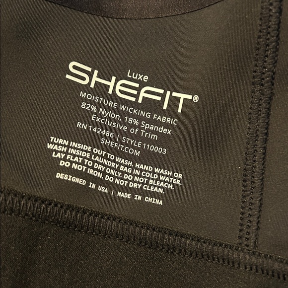 Shefit Women's Black Sports Bra - Picture 7 of 8